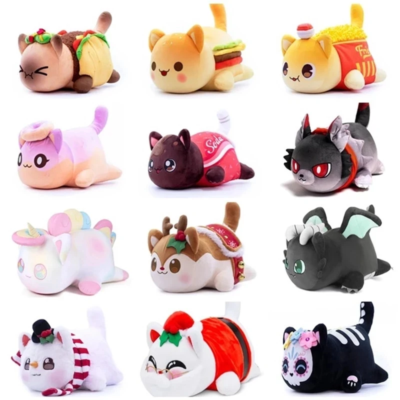 Cute Meow Meows Plush Doll Soft Coke Burgers Bread Tucker Cat Plushsleeping Pillow Aphmau Plush Kids Gifts New Year 2022
Cute Meow Meows Plush Doll Soft Coke Burgers Bread Tucker Cat Plushsleeping Pillow Aphmau Plush Kids Gifts New Year 2022