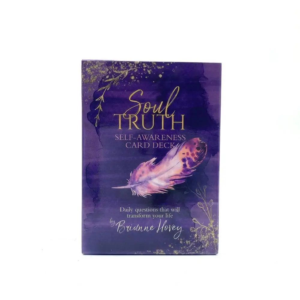 

SoulTruth Oracle Card Deck , entertaining board game among friends, tarot deck, card game, tabletop game. Ideal as a gift!