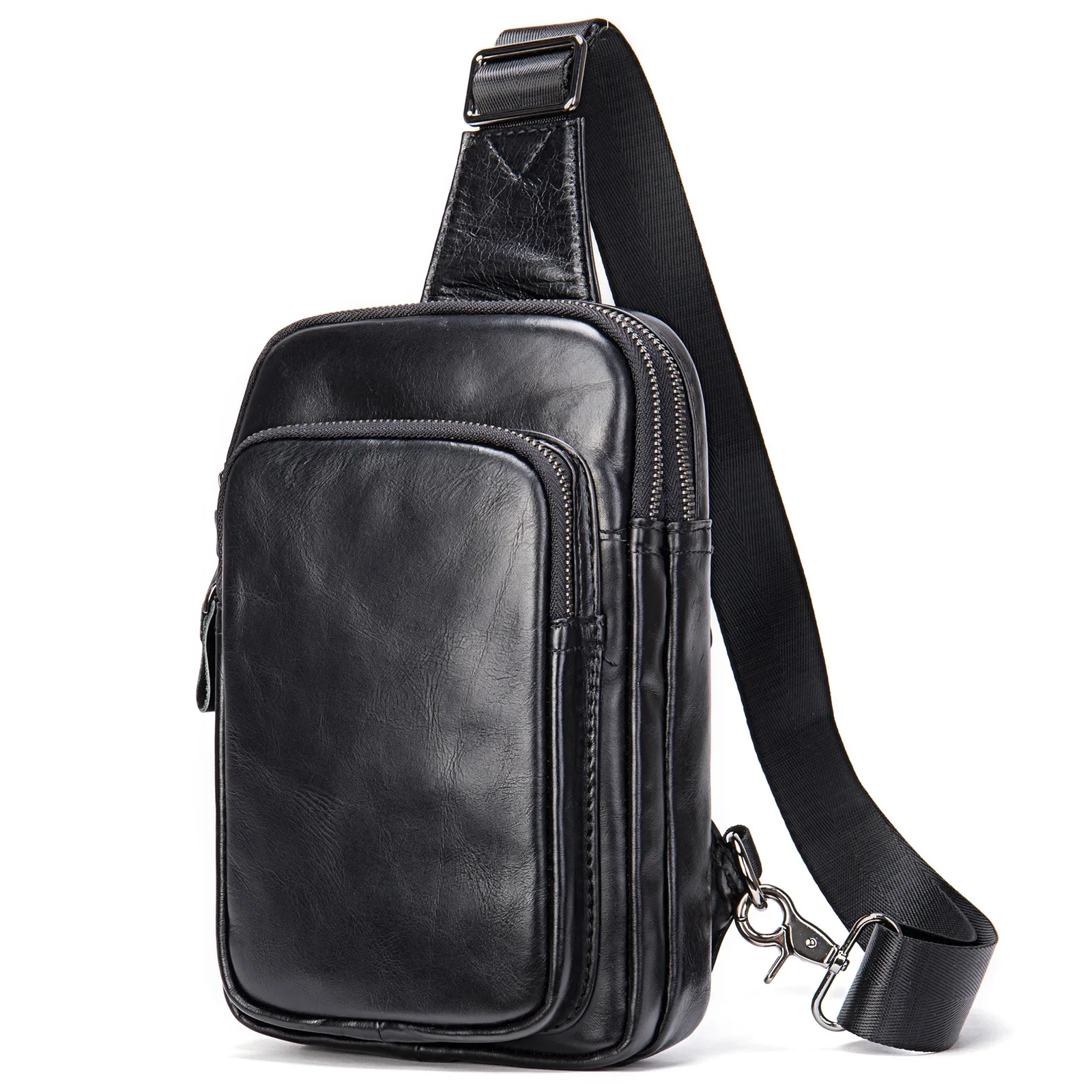 Men Chest Bag 100% Genuine Leather Shoulder strap handbags Messenger Bag Men Sling Bags designer luxury bag black Crossbody Pack
Men Chest Bag 100% Genuine Leather Shoulder strap handbags Messenger Bag Men Sling Bags designer luxury bag black Crossbody Pack