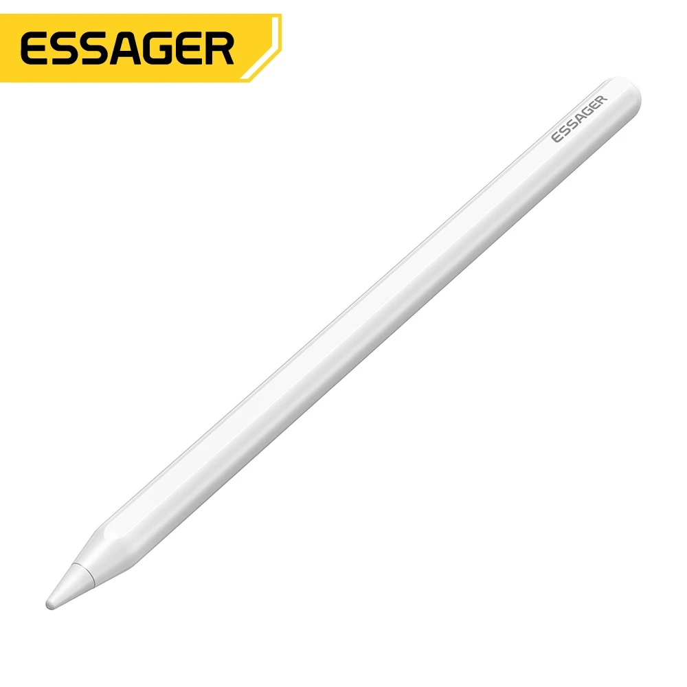 Essager 2022 Sketch White Magnetic Wireless Charging Capacitive Touch Pen for Tablet
Essager 2022 Sketch White Magnetic Wireless Charging Capacitive Touch Pen for Tablet