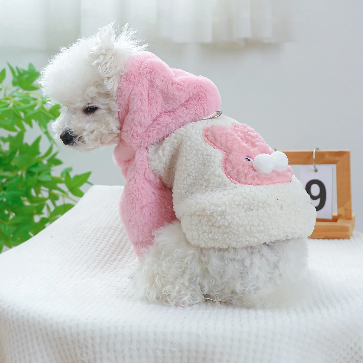 Dog Cat Clothes Cute Fleece-Lined Thick Style Dudu Hooded Sweater Pet Puppy Clothing
Dog Cat Clothes Cute Fleece-Lined Thick Style Dudu Hooded Sweater Pet Puppy Clothing