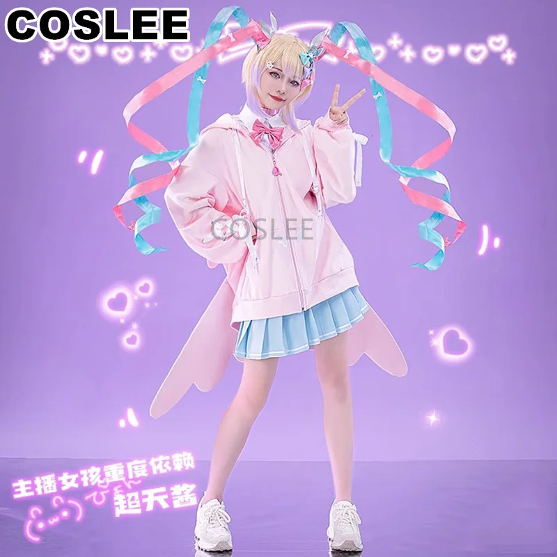 

COSLEE NEEDY GIRL OVERDOSE OMGkawaiiAngel KAngel Lovely Daily Wear Hoodies Coat Cosplay Costume Game Suit Party Outfit Women