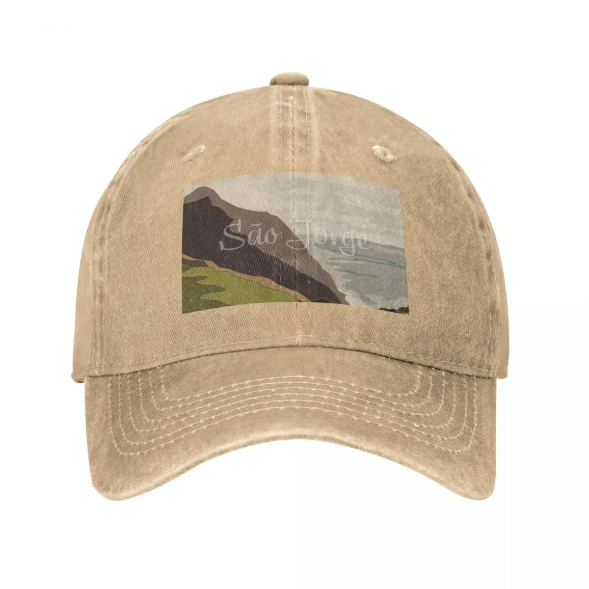 

So Jorge Island Landscape Cap Cowboy Hat new in the hat vintage fluffy hat Golf cap women hats Men's