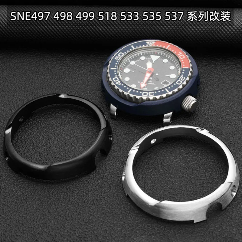 Refined steel armor for Seiko cans SNE497 SNE498 refined steel modified watch case SNE533 SNE535 SEN537 series bezel watch ring
Refined steel armor for Seiko cans SNE497 SNE498 refined steel modified watch case SNE533 SNE535 SEN537 series bezel watch ring