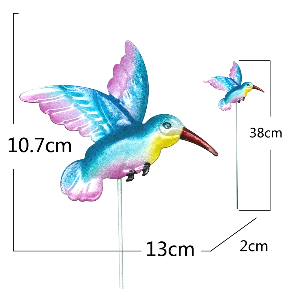 Decor Wrought Iron Hummingbird Outdoor Stakes Metal Ornament 1 1 Pcs 3*10.7*2cm Art Sculpture Hummingbird Stakes
Decor Wrought Iron Hummingbird Outdoor Stakes Metal Ornament 1 1 Pcs 3*10.7*2cm Art Sculpture Hummingbird Stakes