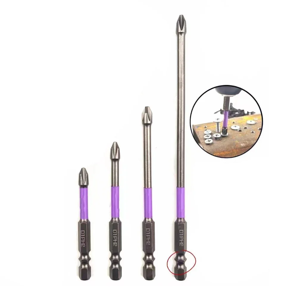 1PCS Magnetic Batch Head PH2 Cross Screwdriver Set Impact Drill Bit Screw Alloy Steel Non-slip Cross Screwdriver 65 80 100 150mm
1PCS Magnetic Batch Head PH2 Cross Screwdriver Set Impact Drill Bit Screw Alloy Steel Non-slip Cross Screwdriver 65 80 100 150mm