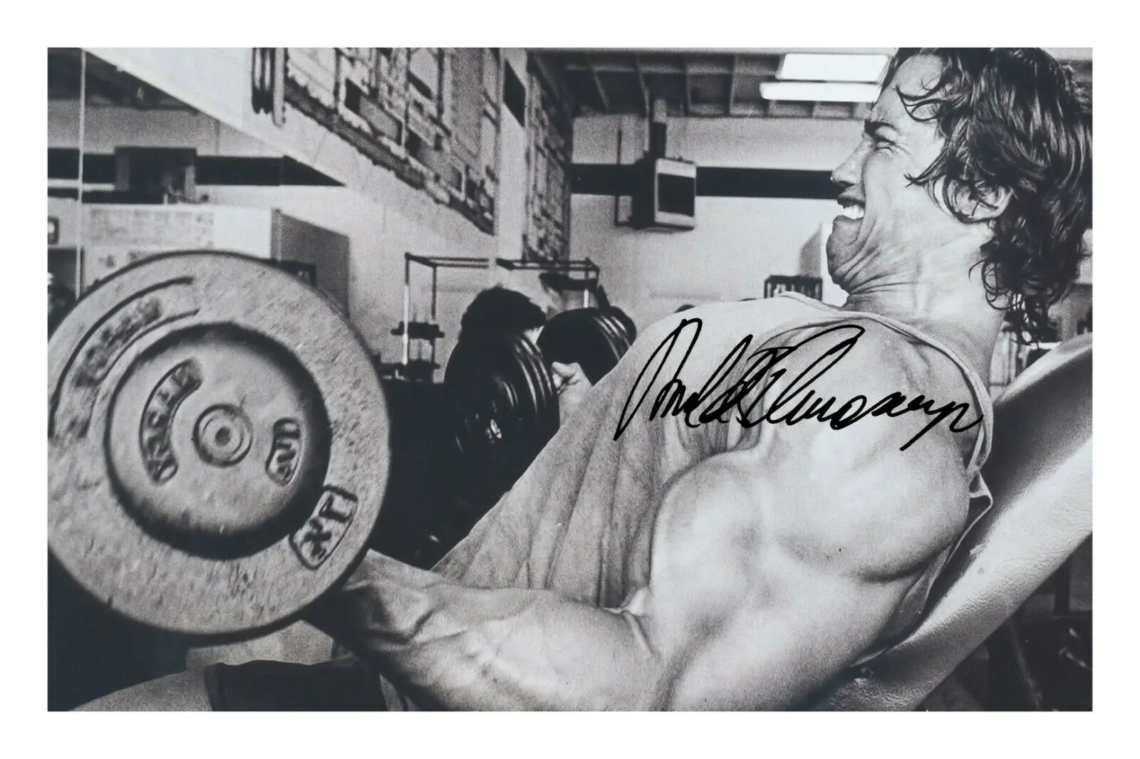 

Arnold Schwarzenegger Signed Photo Art Film Print Silk Poster for Your Home Wall Decor 24x36inch