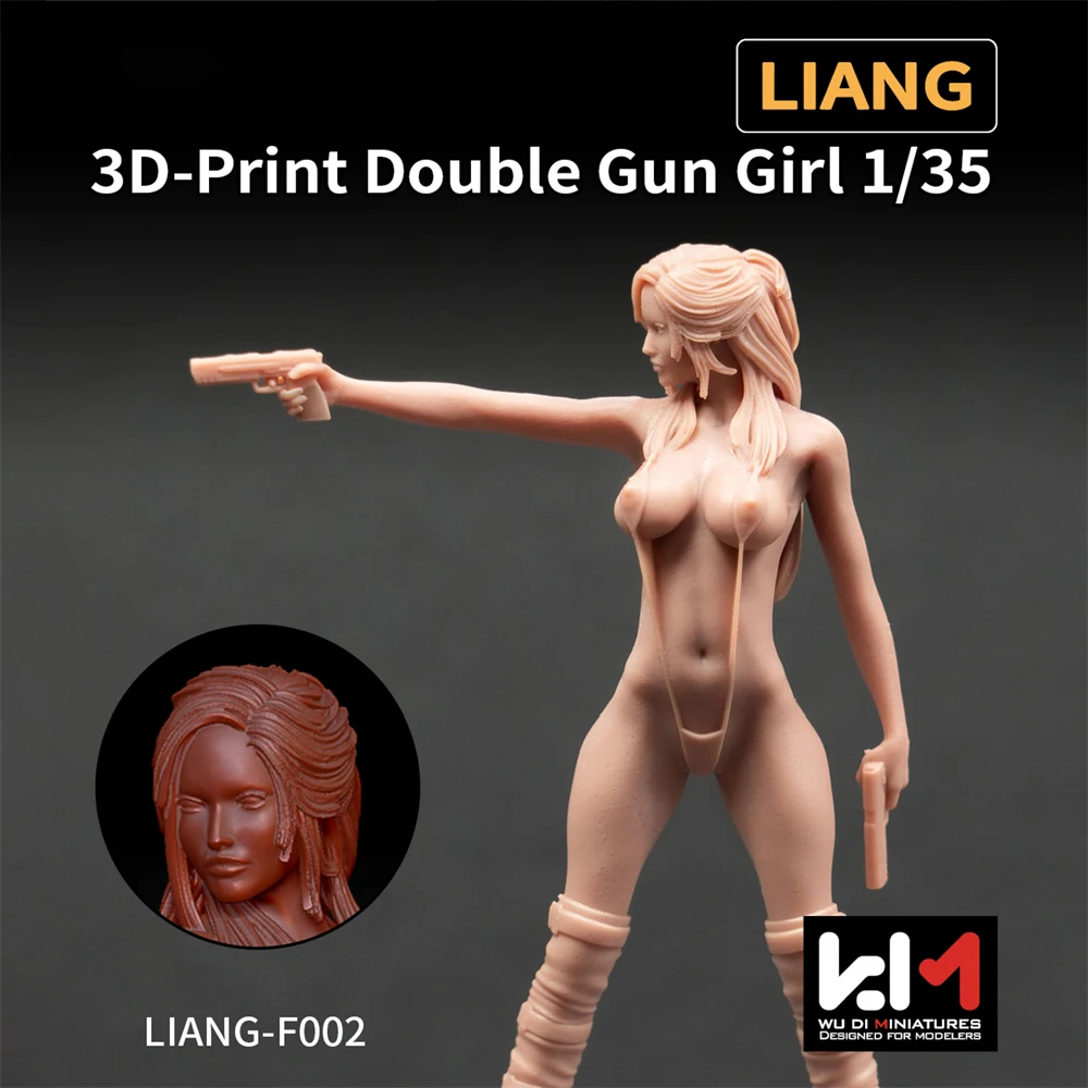 1 35 Scale Figure Toy Model Hobby Accessories High-Quality 1/35 3D-Print Double-Gun Girl, Resin Figure Unpainted Model Kit
1 35 Scale Figure Toy Model Hobby Accessories High-Quality 1/35 3D-Print Double-Gun Girl, Resin Figure Unpainted Model Kit