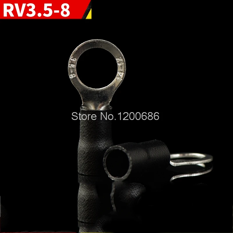 RV3.5-8 introduction of pre-insulated round cold crimp terminal O-type terminal 100 brass
RV3.5-8 introduction of pre-insulated round cold crimp terminal O-type terminal 100 brass
