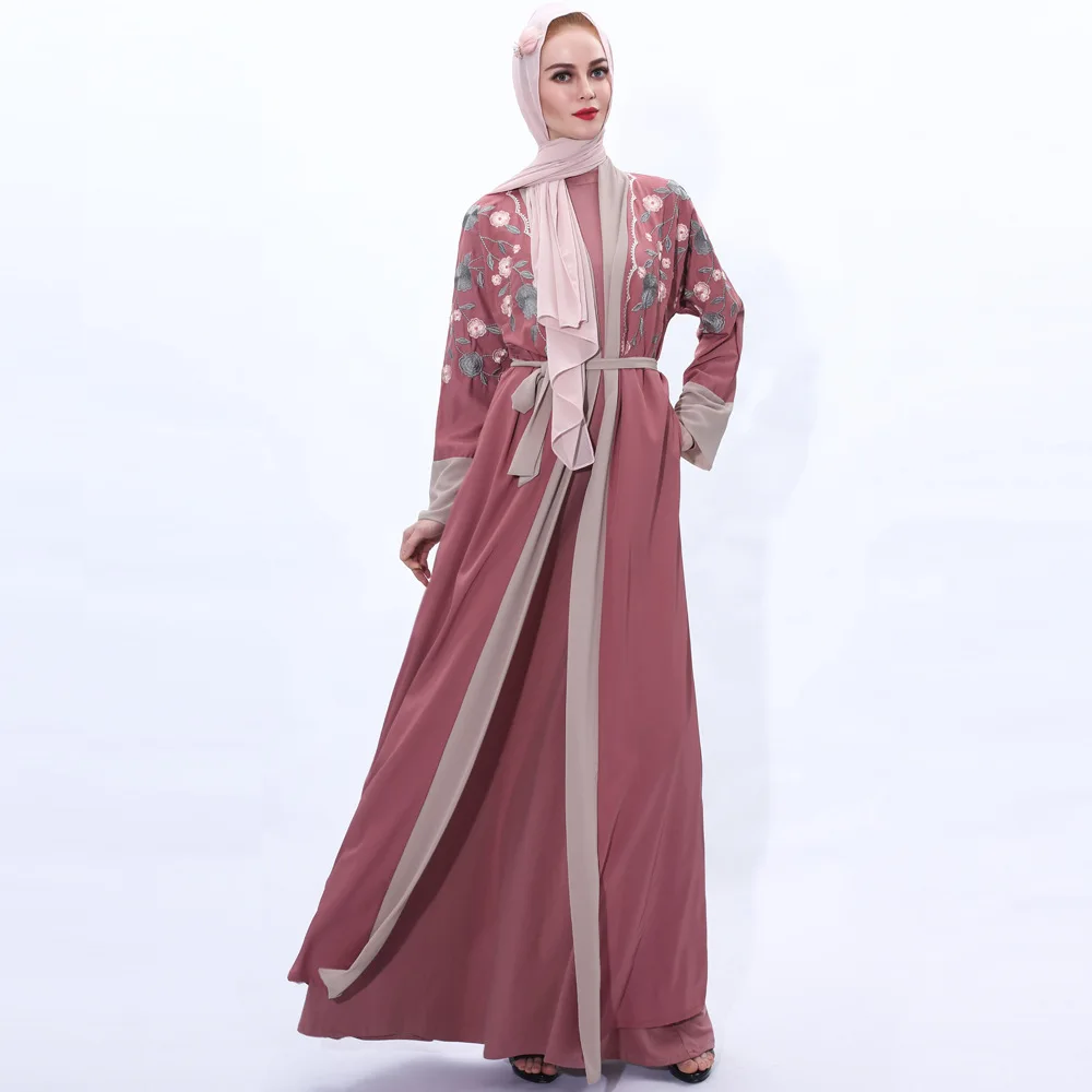 Femme Musulman Abayas for Women Embroidery Maxi Dress Muslim Dubai Abaya Turkey Kaftan Ramadan Kimono Cardigan Islam Jalabiya
Femme Musulman Abayas for Women Embroidery Maxi Dress Muslim Dubai Abaya Turkey Kaftan Ramadan Kimono Cardigan Islam Jalabiya