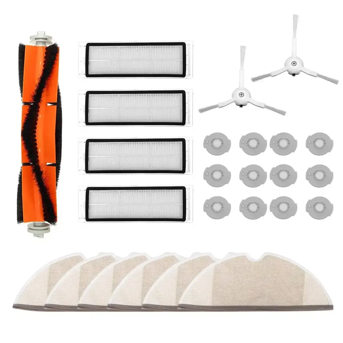 25pcs Main Brush Filters Side Brushes Accessories Kits For Xiaomi Roborock Robot S50 S51 S55 S5 Vacuum Cleaner Parts
25pcs Main Brush Filters Side Brushes Accessories Kits For Xiaomi Roborock Robot S50 S51 S55 S5 Vacuum Cleaner Parts