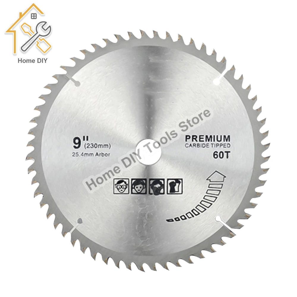 

9 inches Cutting Disc Mini Circular Saw Blade Woodworking Cutting Disc Wood Chipboard Cutter Power Rotary Tool Accessories
