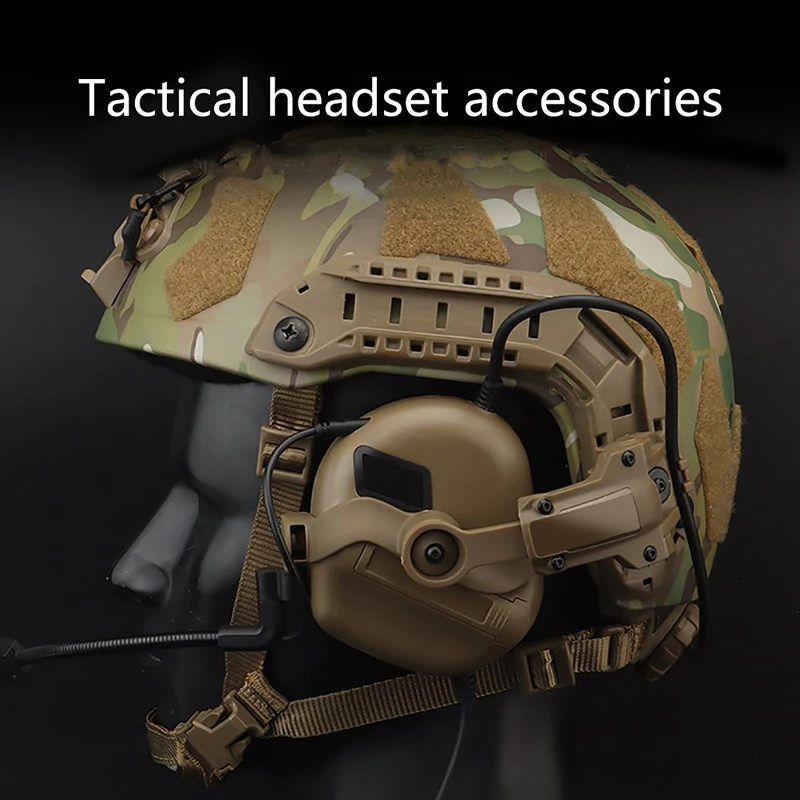 1 Set Tactical Headphones Helmet Rail Adapter Mount Adapter Bow Rail Mount Headphone Accessories Hunting Supplies
1 Set Tactical Headphones Helmet Rail Adapter Mount Adapter Bow Rail Mount Headphone Accessories Hunting Supplies