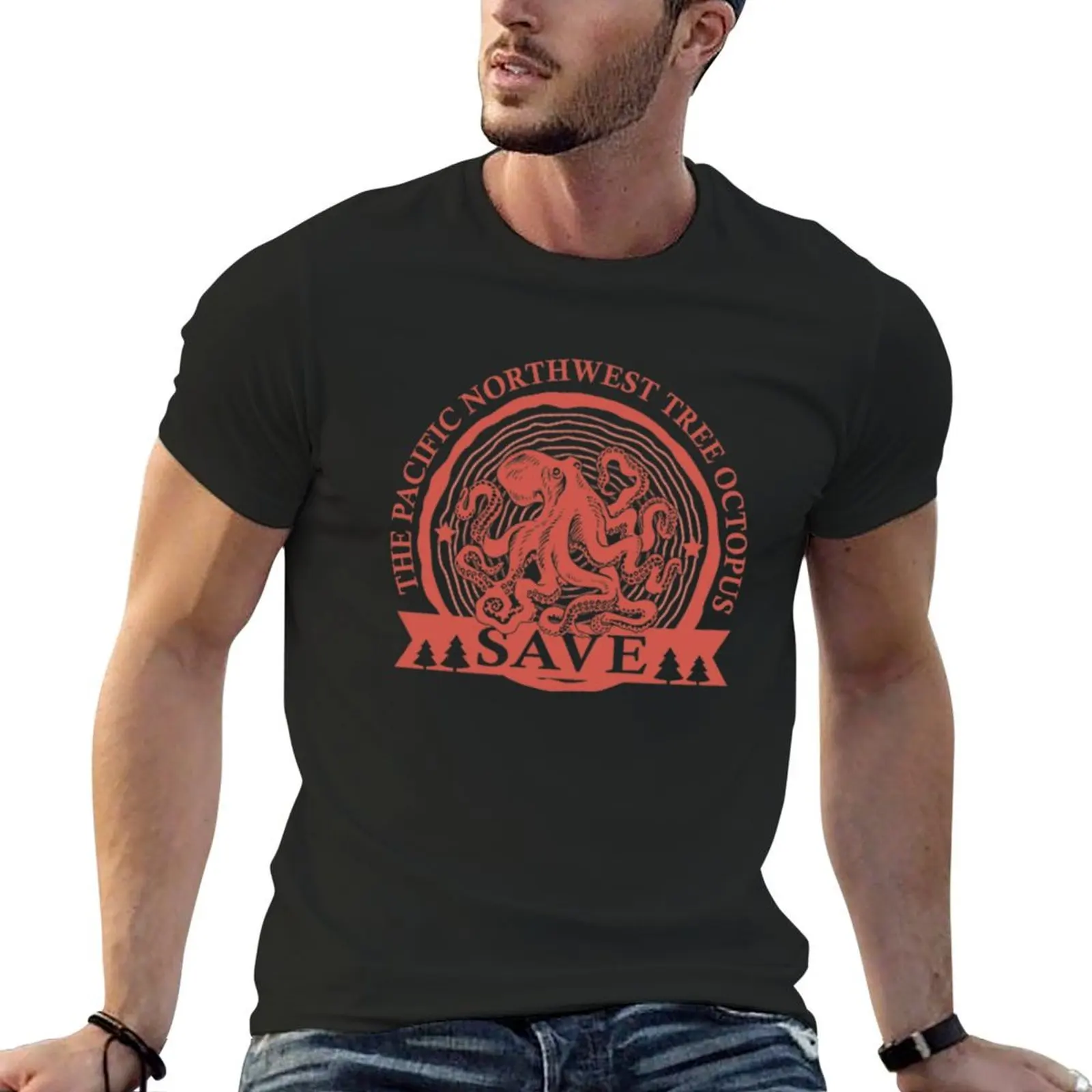 Save the Pacific Northwest Tree Octopus T-shirt Short sleeve tee tees black t-shirts for men
Save the Pacific Northwest Tree Octopus T-shirt Short sleeve tee tees black t-shirts for men