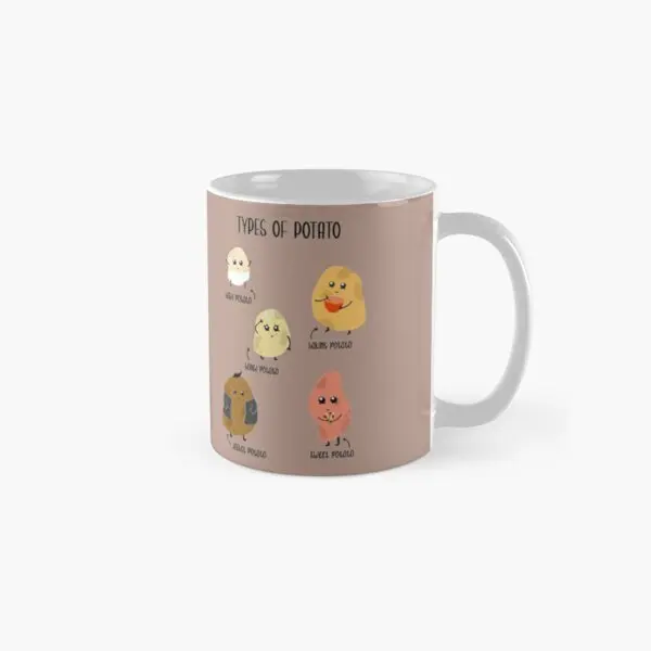 Types Of Potato Classic Mug Image Handle Round Photo Design Printed Tea Gifts Simple Cup Drinkware Coffee Picture
Types Of Potato Classic Mug Image Handle Round Photo Design Printed Tea Gifts Simple Cup Drinkware Coffee Picture