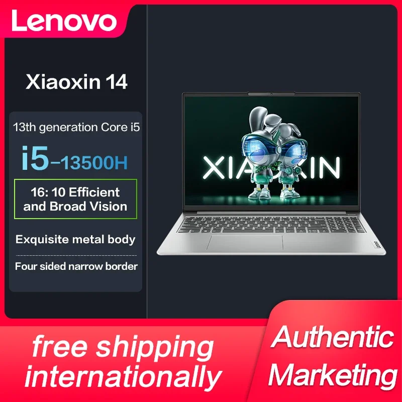 New Genuine Lenovo XiaoXin 14 2023 Slim Laptop Intel I5-12450H/i5-13420H/i5-13500H Iris Xe 14-inch IPS Full Screen Notebook
New Genuine Lenovo XiaoXin 14 2023 Slim Laptop Intel I5-12450H/i5-13420H/i5-13500H Iris Xe 14-inch IPS Full Screen Notebook