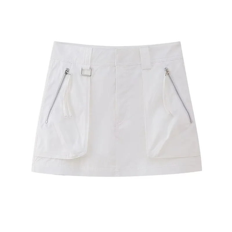 2023 New Women Solid Color Casual Pocket Trouser Skirt Summer Fashion Versatile Trend Comfortable Shorts High Street Style
2023 New Women Solid Color Casual Pocket Trouser Skirt Summer Fashion Versatile Trend Comfortable Shorts High Street Style