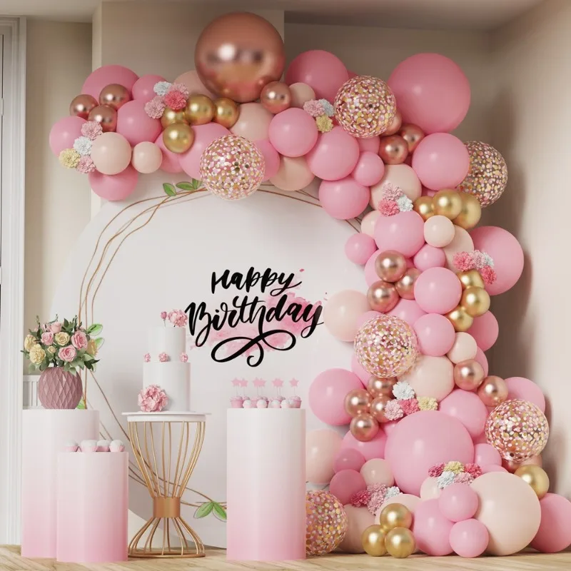 Pink Balloon Garland Arch Kit Wedding Birthday Party Decoration Kids Globos Rose Gold Latex Ballon Baby Shower
Pink Balloon Garland Arch Kit Wedding Birthday Party Decoration Kids Globos Rose Gold Latex Ballon Baby Shower