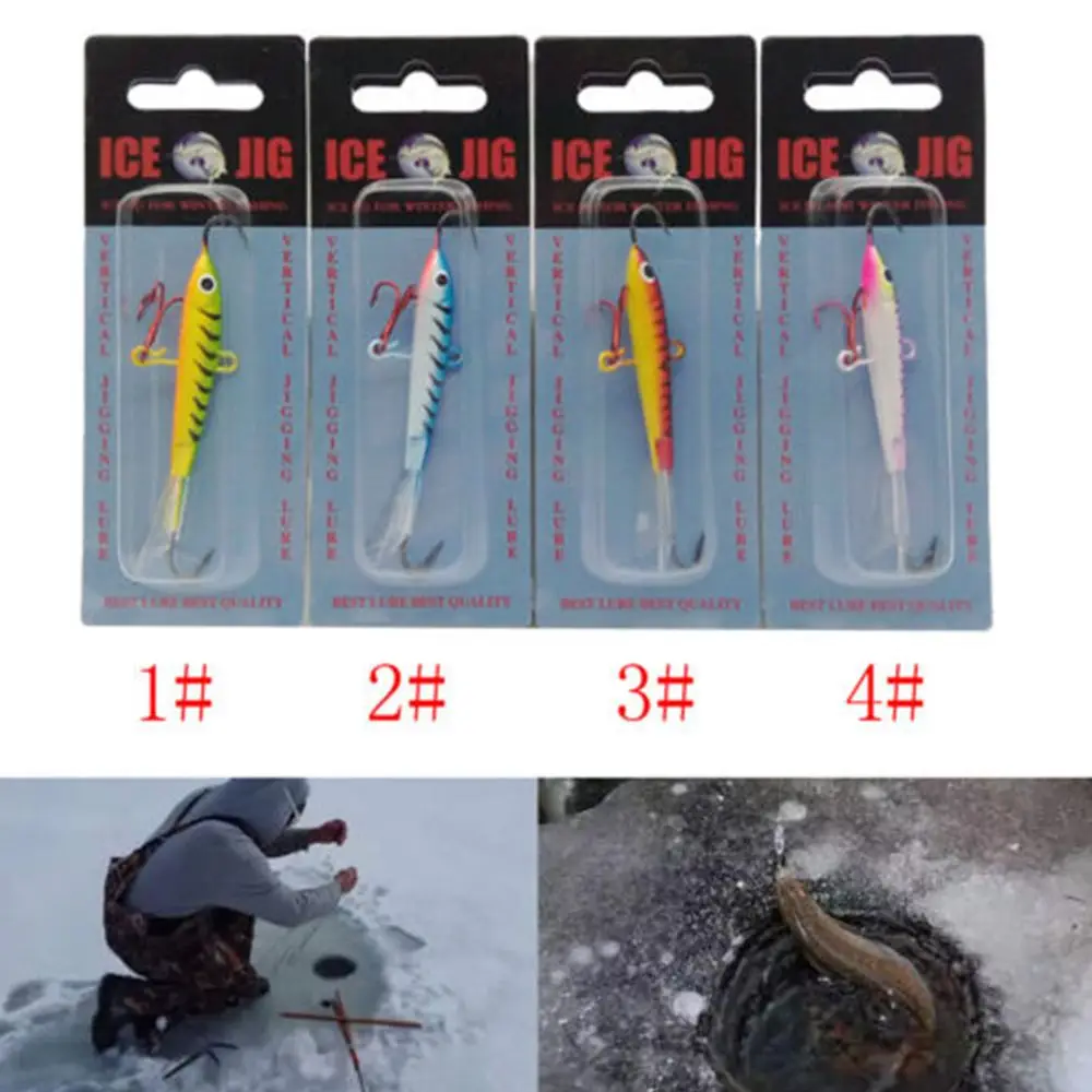 4 style Winter Ice Fishing Lure New Jigging Balancer Spoon Metal Lures Walleye 18g 83mm Lead Hard Hook diamond
4 style Winter Ice Fishing Lure New Jigging Balancer Spoon Metal Lures Walleye 18g 83mm Lead Hard Hook diamond