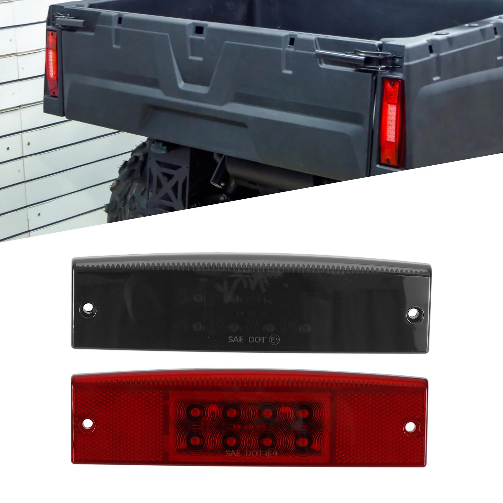Artudatech UTV задний светильник 2411450 для Поларис рейнджер 400 500 570 800 2011-2017
Artudatech UTV задний светильник 2411450 для Поларис рейнджер 400 500 570 800 2011-2017