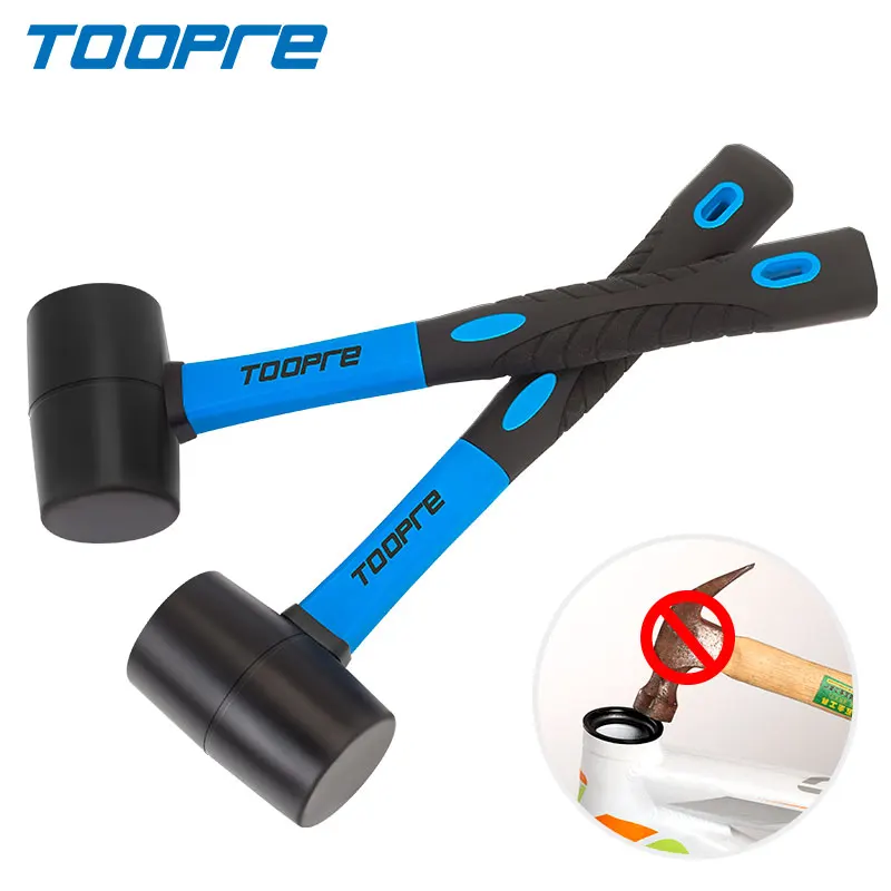 TOOPRE Bicycle Rubber Hammer Non-slip Solid Rubber Reinforced Head Tight Connection for Repairing Fork Crowns Bottom Brackets
TOOPRE Bicycle Rubber Hammer Non-slip Solid Rubber Reinforced Head Tight Connection for Repairing Fork Crowns Bottom Brackets