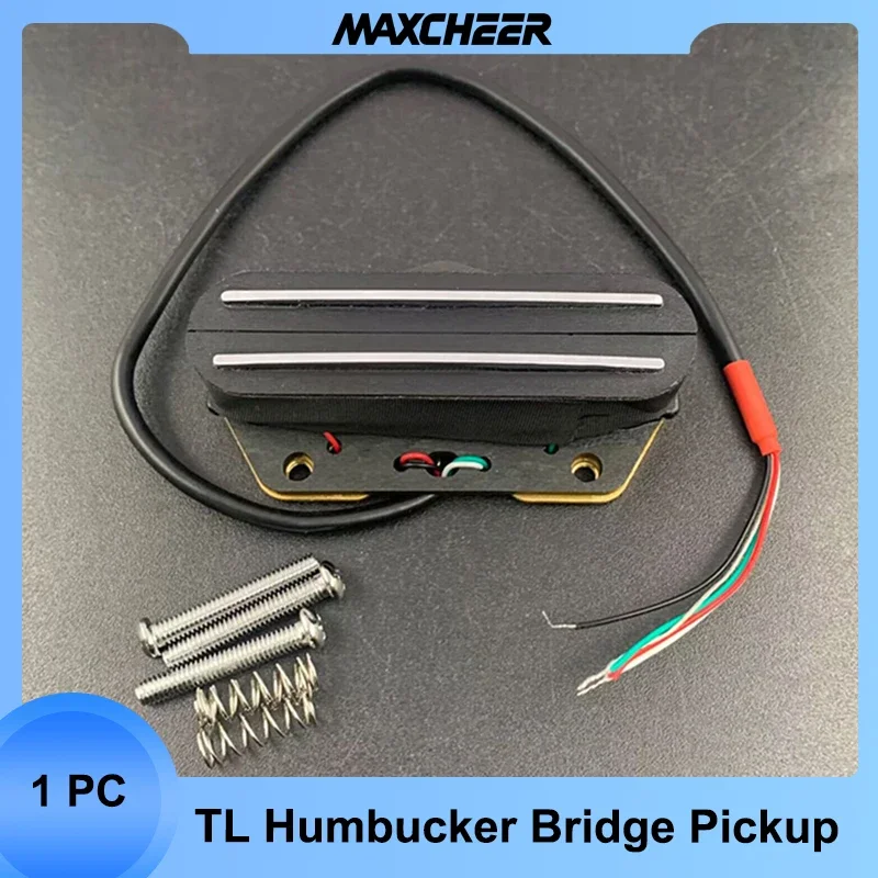 TL Humbucker Bridge Pickup Electric Guitar Humbucker Pickup for Bridge Coil Spliting four Counduct with Shield Cable
TL Humbucker Bridge Pickup Electric Guitar Humbucker Pickup for Bridge Coil Spliting four Counduct with Shield Cable