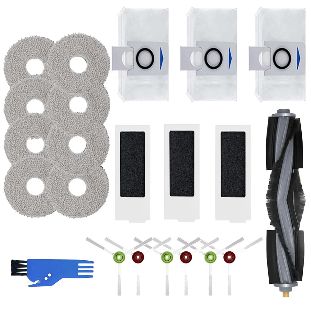 Main Brush Kit Dust Bags Set Side Brushes Kit Accessories Part Replacement Household Supplies Vacuum Cleaner Part
Main Brush Kit Dust Bags Set Side Brushes Kit Accessories Part Replacement Household Supplies Vacuum Cleaner Part
