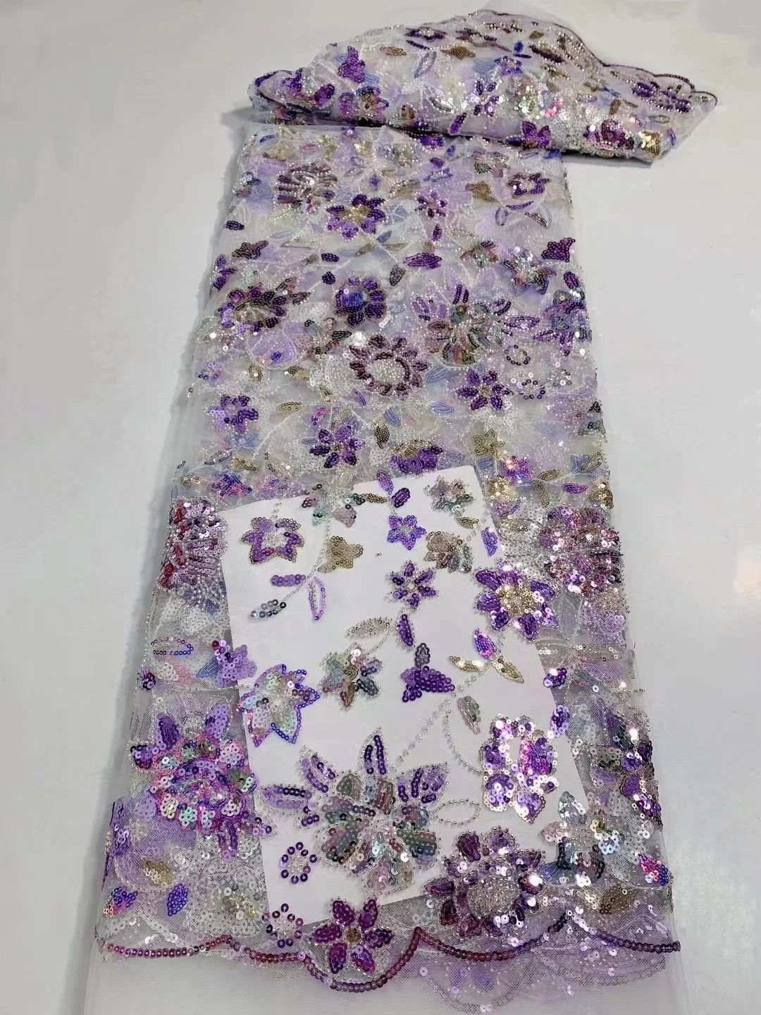 Latest Nigerian Beaded Lace Fabric High Quality Handmade Beads Lace Fabric For Sewing African French Tulle Laces Fabrics QF0204
Latest Nigerian Beaded Lace Fabric High Quality Handmade Beads Lace Fabric For Sewing African French Tulle Laces Fabrics QF0204