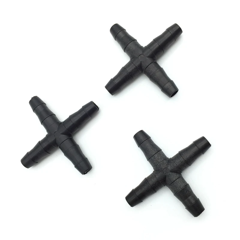 Bulk Automatic Garden Connector Irrigation 4/7mm Fittin Fitting 20Pcs Barbed Cross Drip Black New Practical Durable
Bulk Automatic Garden Connector Irrigation 4/7mm Fittin Fitting 20Pcs Barbed Cross Drip Black New Practical Durable