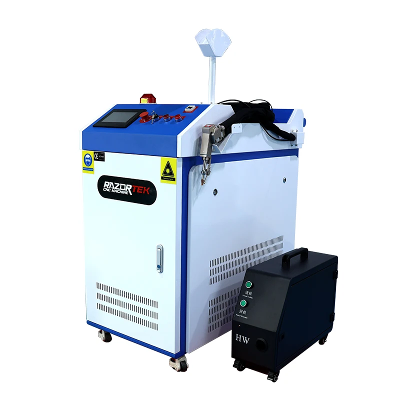 

Razortek Fiber Laser Cleaning Welding Cutting Machine 1kw 1.5kw 2kw 3kw 3 In 1 With Ce Certification