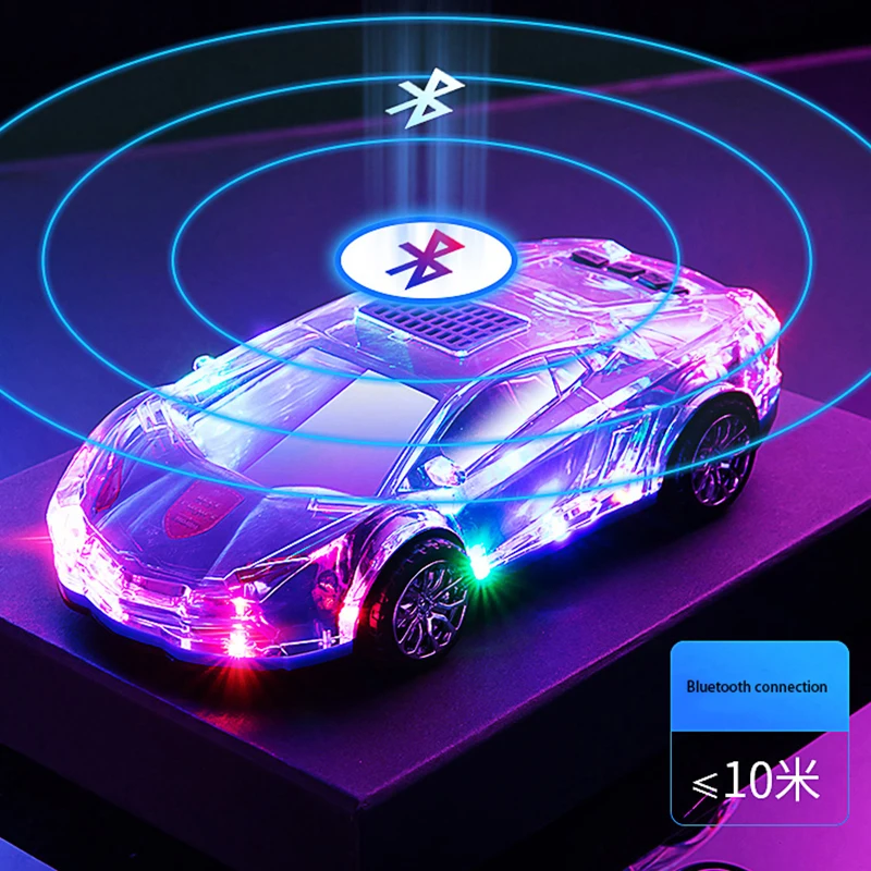 Car Sports Car Model Wireless Gift Bluetooth Speaker With Colorful Lights Flash Subwoofer Wireless Bluetooth Speaker
Car Sports Car Model Wireless Gift Bluetooth Speaker With Colorful Lights Flash Subwoofer Wireless Bluetooth Speaker
