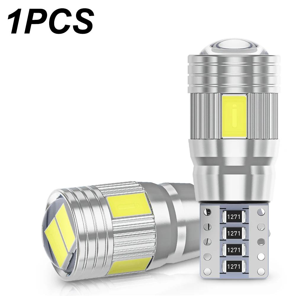 1PCS Led W5W T10 Car Led Signal Lamp 501 194 Bulbs 5630 6SMD Clearance Lights Reading Lights Interior Lights 6000K 12V White
1PCS Led W5W T10 Car Led Signal Lamp 501 194 Bulbs 5630 6SMD Clearance Lights Reading Lights Interior Lights 6000K 12V White