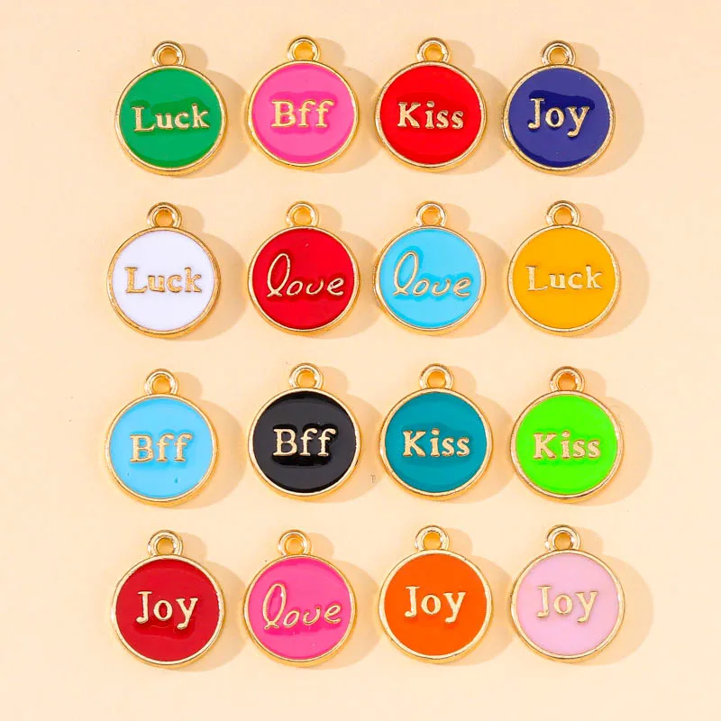 Mixed 20Pcs Multicolor Enamel Love Bff KISS Letter Charms For Jewelry Making DIY Bracelet Earrings Pendant Accessories Wholesale
Mixed 20Pcs Multicolor Enamel Love Bff KISS Letter Charms For Jewelry Making DIY Bracelet Earrings Pendant Accessories Wholesale