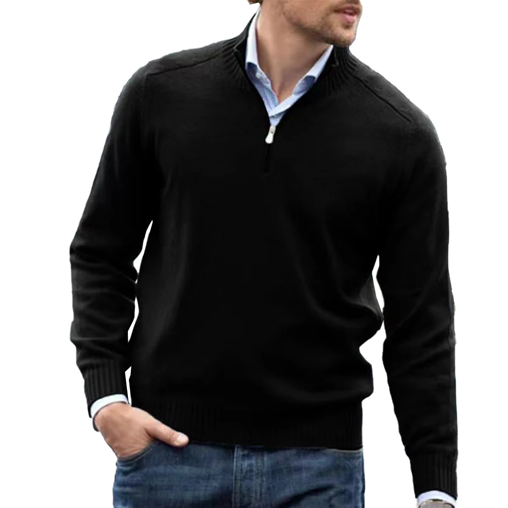 Comfy Fashion Hot Vacation Daily Sweater Knit Top Pullover 1/4 Zip-up Long Sleeve Mens Solid Color V Neck Male
Comfy Fashion Hot Vacation Daily Sweater Knit Top Pullover 1/4 Zip-up Long Sleeve Mens Solid Color V Neck Male