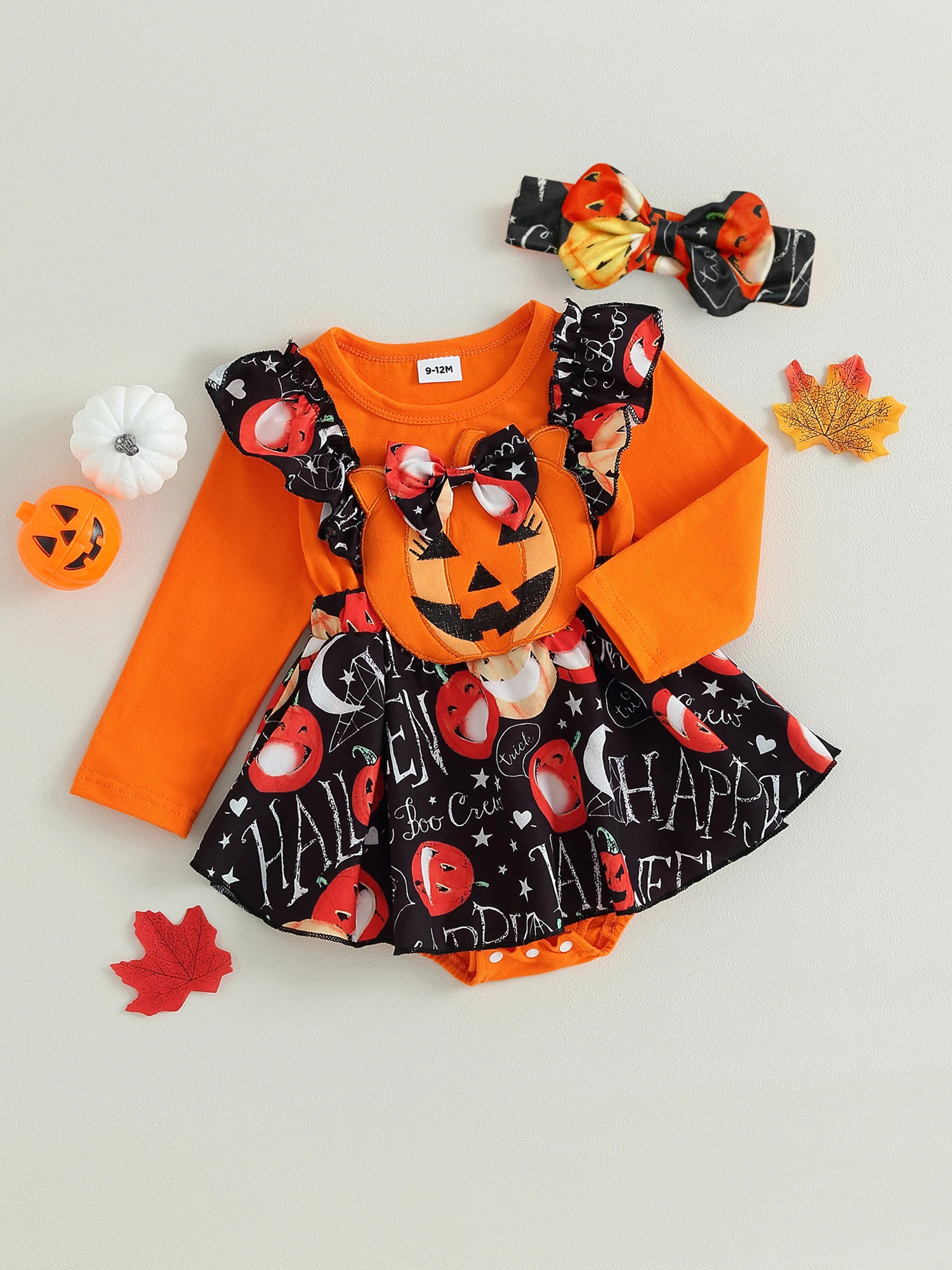 Halloween Costume Toddler Boy Ghost Print Hooded Jumpsuit with Hat and Cape Fall Dress-up Set
Halloween Costume Toddler Boy Ghost Print Hooded Jumpsuit with Hat and Cape Fall Dress-up Set