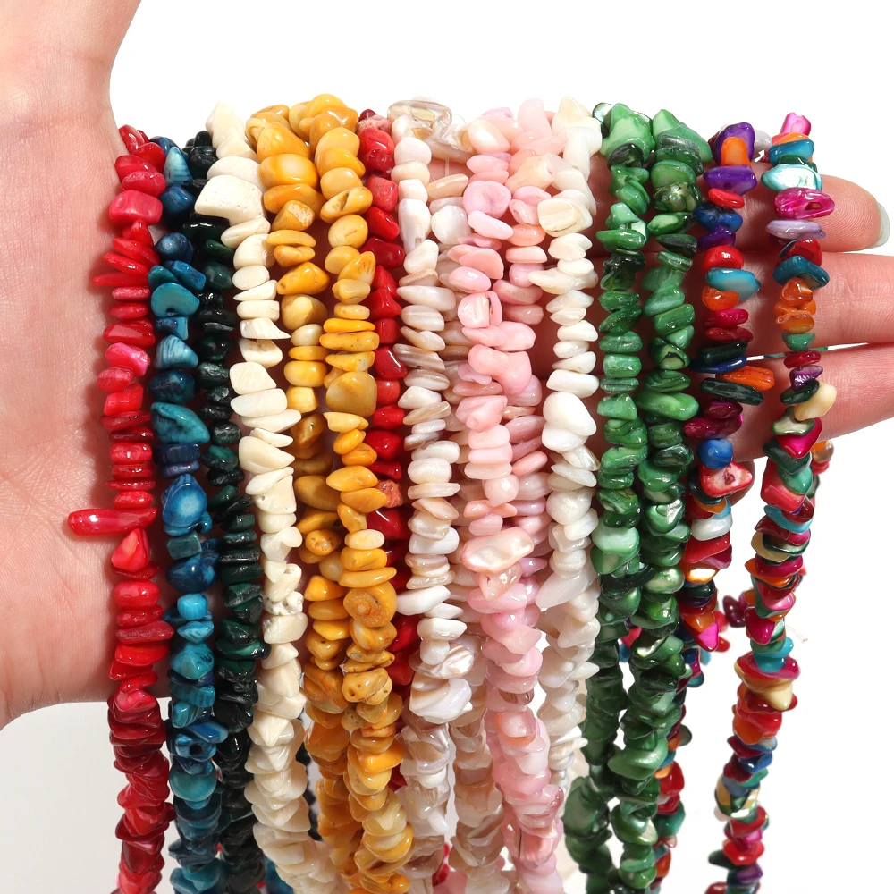 Irregular Natural Shell Beads Freeform Chips Gravel Shape Coral Loose Beads For DIY Charm Bracelet Necklace Jewelry Making
Irregular Natural Shell Beads Freeform Chips Gravel Shape Coral Loose Beads For DIY Charm Bracelet Necklace Jewelry Making