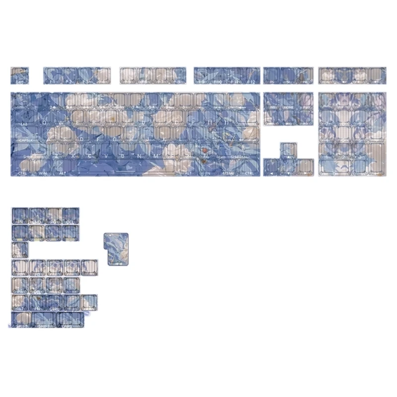 135 Flower PBT Keycaps with Oil-Resistant Texture for Gaming and Typists Dropship
135 Flower PBT Keycaps with Oil-Resistant Texture for Gaming and Typists Dropship
