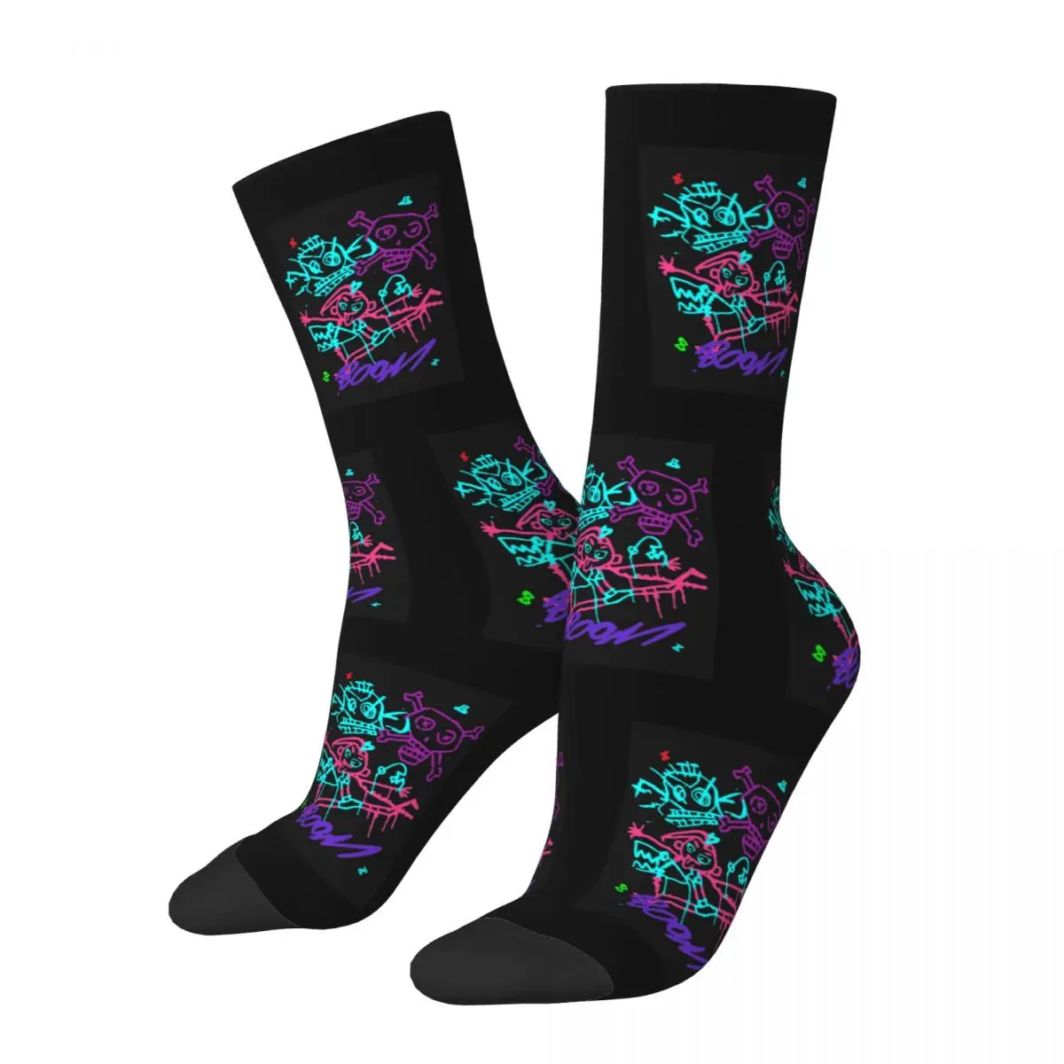 Happy Funny Men's Socks Novelty Jinx Monkey Graffiti Arcane Sock Graphic Women Socks Spring Summer Autumn Winter
Happy Funny Men's Socks Novelty Jinx Monkey Graffiti Arcane Sock Graphic Women Socks Spring Summer Autumn Winter