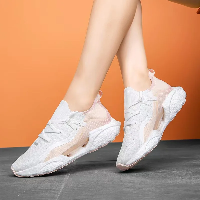 

White Women Platform Shoes New Chunky Sneakers For Woman Lace-up Tenis Vulcanize Shoes Casual Fashion Dad Shoes Basket