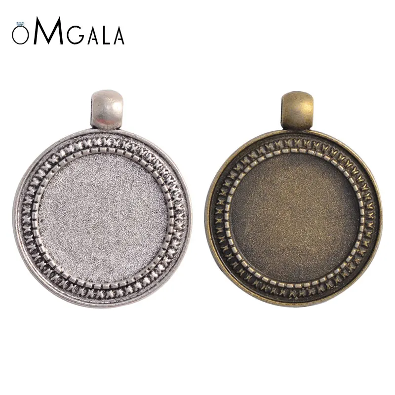 10pcs 25mm Retro Cabochon Base Charm Pendant Bezels Setting For Pendant Necklace DIY Jewelry Making Crafts Accessories Findings
10pcs 25mm Retro Cabochon Base Charm Pendant Bezels Setting For Pendant Necklace DIY Jewelry Making Crafts Accessories Findings