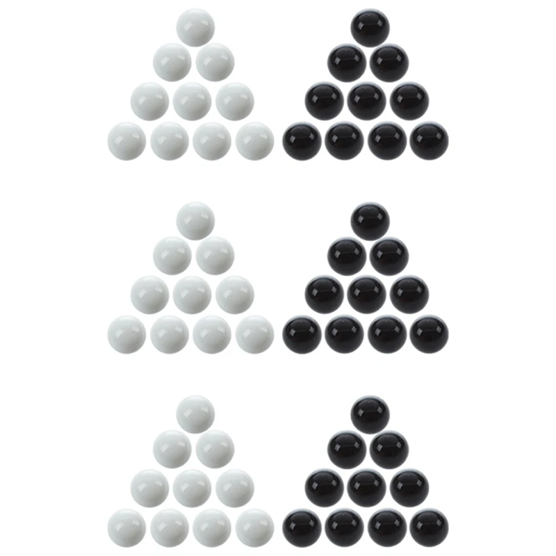 60 Pcs Marbles 16Mm Glass Marbles Knicker Glass Balls Decoration Color Nuggets Toy Black And White
60 Pcs Marbles 16Mm Glass Marbles Knicker Glass Balls Decoration Color Nuggets Toy Black And White