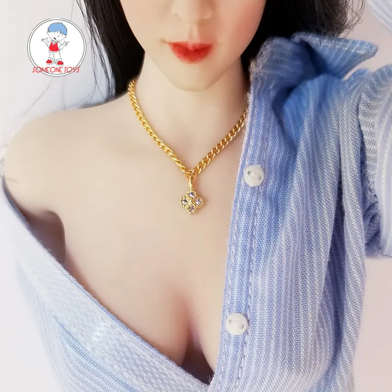 1/6 Scale Female Doll Metal Golden Necklace Pendents Model DIY Accessories for 12'' Action Body
1/6 Scale Female Doll Metal Golden Necklace Pendents Model DIY Accessories for 12'' Action Body