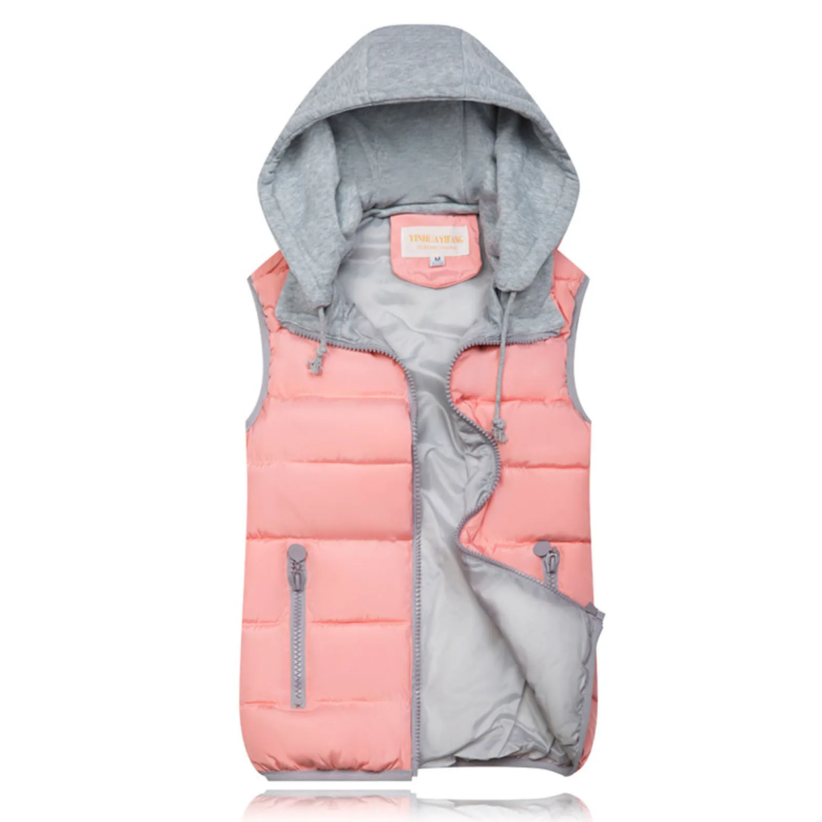 Hooded Sleeveless Cotton Coat Soft Stretchy Skin Friendly Jackets -Length Winter Coats for Men Women
Hooded Sleeveless Cotton Coat Soft Stretchy Skin Friendly Jackets -Length Winter Coats for Men Women