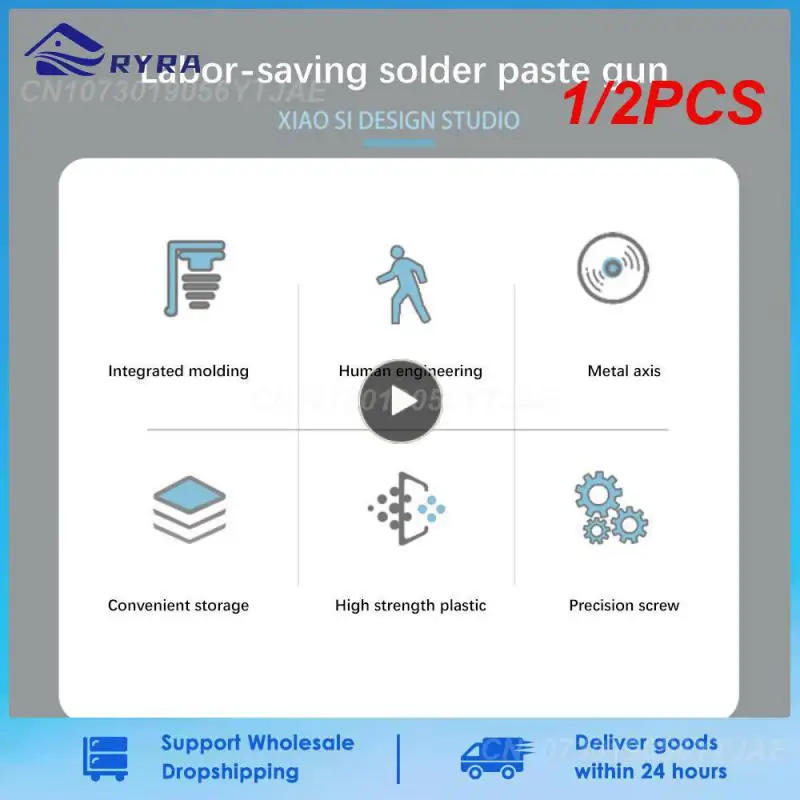 1/2PCS Effortless Solder Paste Glue Gun Extruder Circuit Board Repair Solder Paste Booster UV Glue Gun Booster Soldering
1/2PCS Effortless Solder Paste Glue Gun Extruder Circuit Board Repair Solder Paste Booster UV Glue Gun Booster Soldering