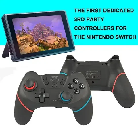 

Wireless-Bluetooth Gamepad For Nintend Switch Pro NS-Switch Pro Game joystick Controller For Switch Console with 6-Axis Handle