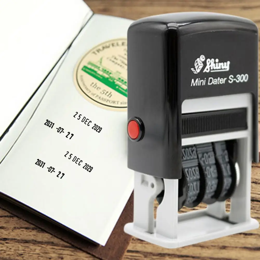 S-300 Mini Date DIY Stamp Shipping Receiving Self-Inking DIY Date Stamp Self-Inking Scrapbooking Stationery Stamp Rolling Wheel
S-300 Mini Date DIY Stamp Shipping Receiving Self-Inking DIY Date Stamp Self-Inking Scrapbooking Stationery Stamp Rolling Wheel