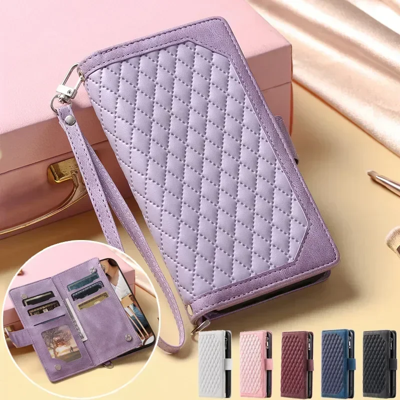 Corssbody Leather Zip Wallet Card Phone Case for Samsung Galaxy S24 S23 S22 Ultra S21 FE S20 Plus Note 20 Lanyard Stand Cover
Corssbody Leather Zip Wallet Card Phone Case for Samsung Galaxy S24 S23 S22 Ultra S21 FE S20 Plus Note 20 Lanyard Stand Cover