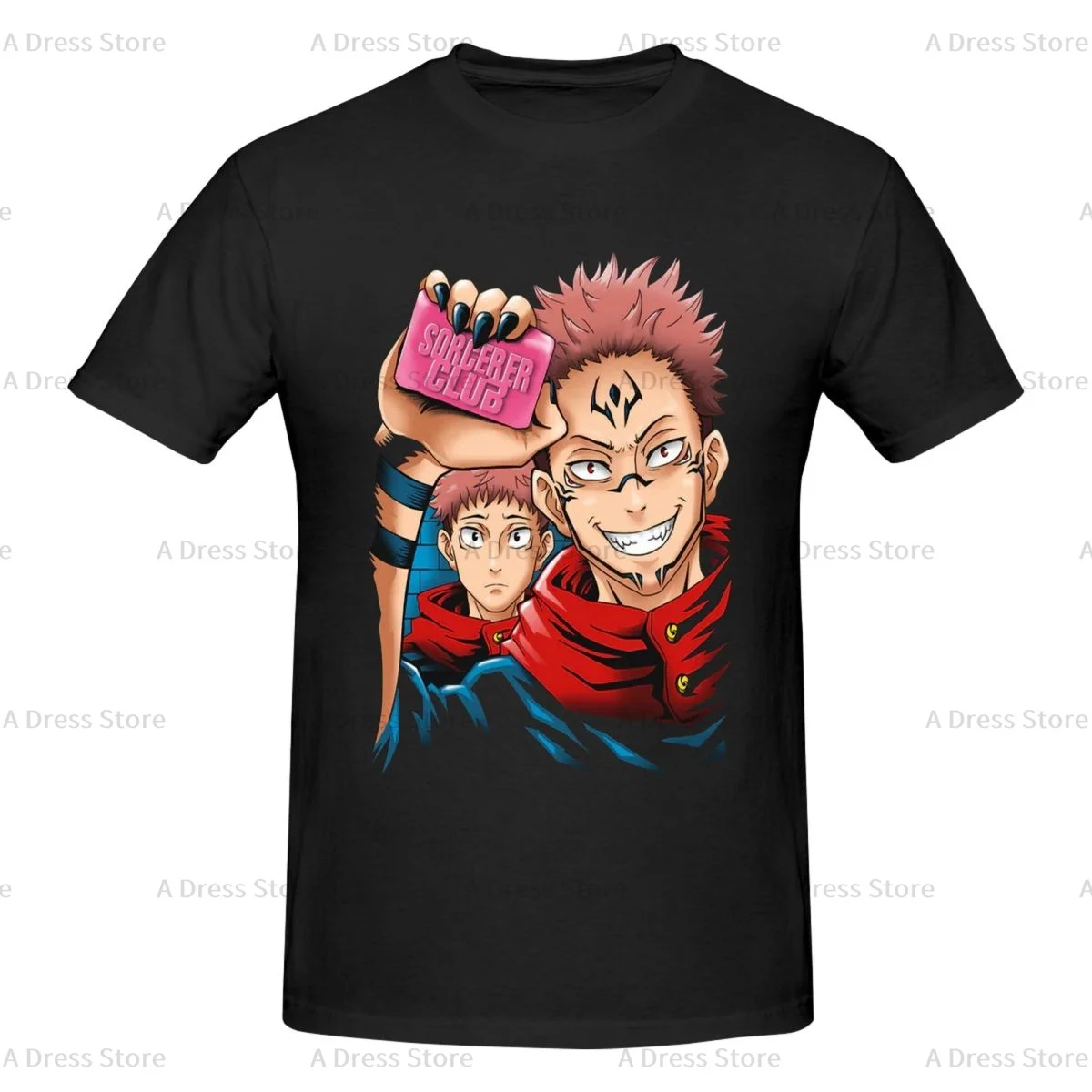 Japanese Anime Ultimate King Of Curses Men's round neck T-shirt,Modern,Oversized print Tee Shirt,Short Sleeve T shirt round Gift
Japanese Anime Ultimate King Of Curses Men's round neck T-shirt,Modern,Oversized print Tee Shirt,Short Sleeve T shirt round Gift