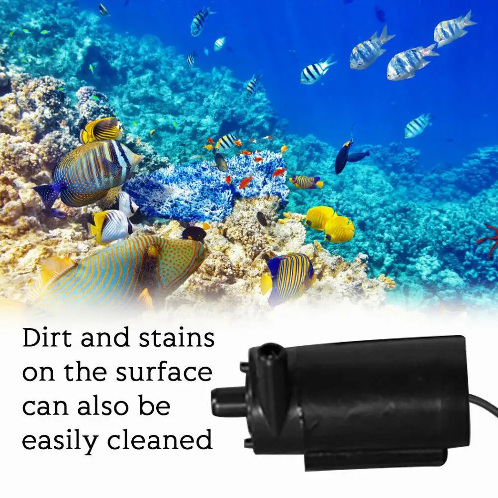 Micro Submersible Water Pump Aquarium Fountain DC5V Equipment Fish Tank Maximum 40db Mini Plastic Small USB Input
Micro Submersible Water Pump Aquarium Fountain DC5V Equipment Fish Tank Maximum 40db Mini Plastic Small USB Input