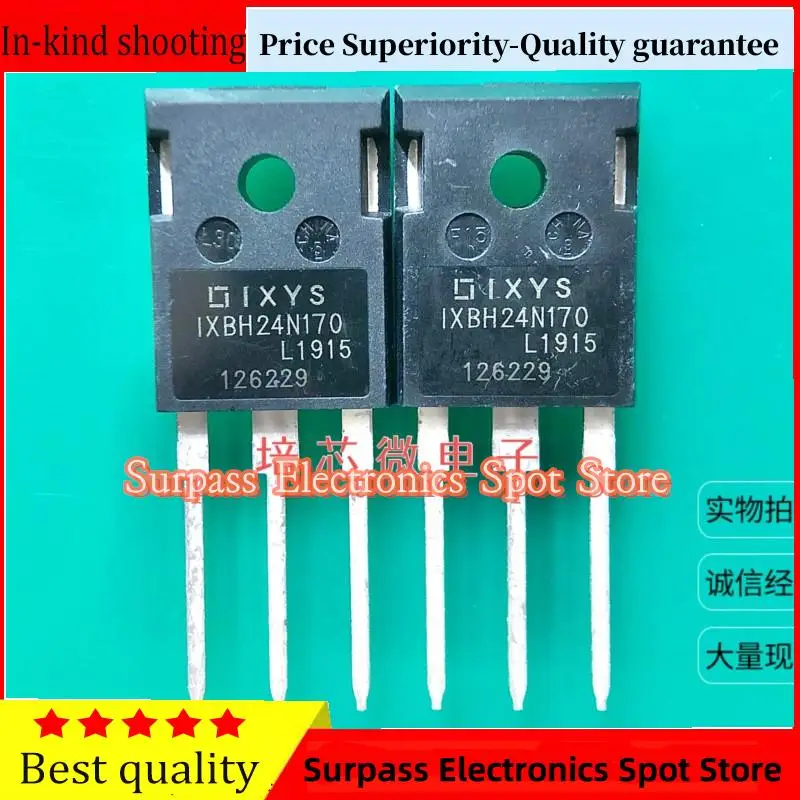 10PCS-100PCS IXBH24N170 IGBT TO-247 1700V 24A Price Superiority-Quality guarantee
10PCS-100PCS IXBH24N170 IGBT TO-247 1700V 24A Price Superiority-Quality guarantee